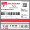 Ti4aln3 पाउडर के सुपरफाइन एल्यूमीनियम कार्बाइड अधिकतम आयात
